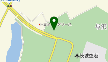 トヨタレンタリース 茨城空港店の地図画像