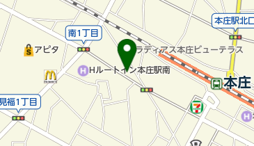 トヨタレンタリース 本庄駅前店の地図画像