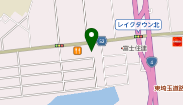 トヨタレンタリース 越谷レイクタウン店の地図画像