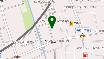 トヨタレンタリース TX三郷中央駅前店の地図画像