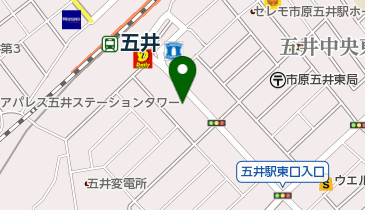 トヨタレンタリース 五井駅前店の地図画像