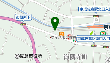 トヨタレンタリース 京成佐倉駅前店の地図画像