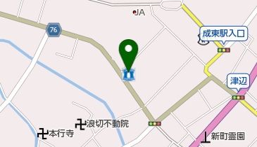 トヨタレンタリース 成東駅前店の地図画像