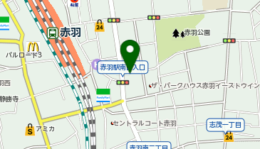 トヨタレンタリース 赤羽駅前店の地図画像