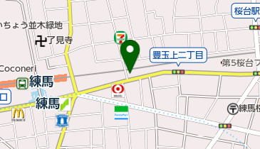 トヨタレンタリース 練馬駅前店の地図画像