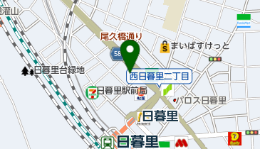 トヨタレンタリース 日暮里駅前店の地図画像
