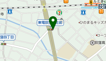 トヨタレンタリース 荻窪南口店の地図画像