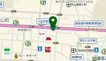 トヨタレンタリース 八王子駅前店の地図画像