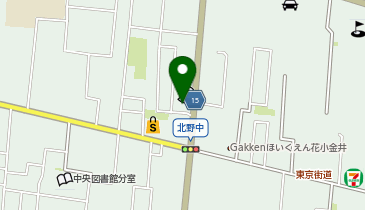 トヨタレンタリース 花小金井店の地図画像