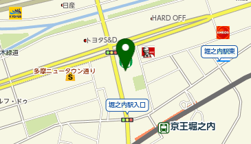 トヨタレンタリース 京王堀之内駅前店の地図画像