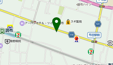 トヨタレンタリース 調布店の地図画像