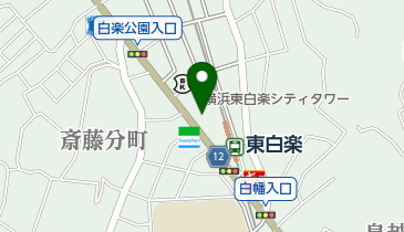 トヨタレンタリース 東白楽駅前店の地図画像
