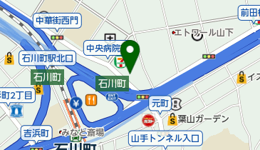 トヨタレンタリース 元町石川町店の地図画像