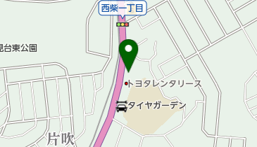 トヨタレンタリース 金沢能見台店の地図画像