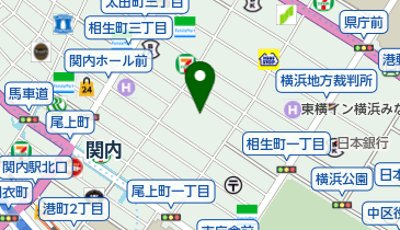 トヨタレンタリース 関内店の地図画像