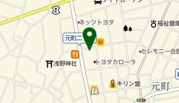 トヨタレンタリース 金沢元町店の地図画像