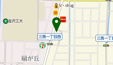 トヨタレンタリース 金沢工大前店の地図画像