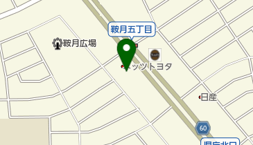 トヨタレンタリース 金沢鞍月店の地図画像