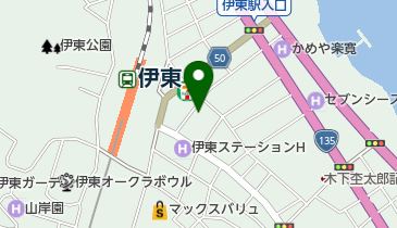トヨタレンタリース 伊東駅前店の地図画像