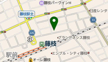 トヨタレンタリース 藤枝駅前店の地図画像
