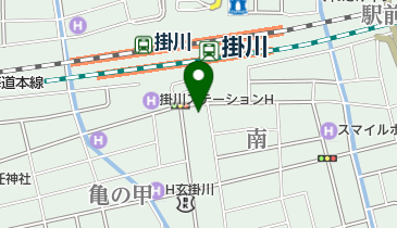 トヨタレンタリース 掛川新幹線口店の地図画像