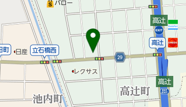 トヨタレンタリース 高辻店の地図画像
