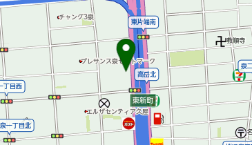 トヨタレンタリース 高岳店の地図画像