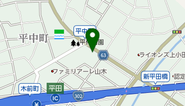 トヨタレンタリース 小田井店の地図画像