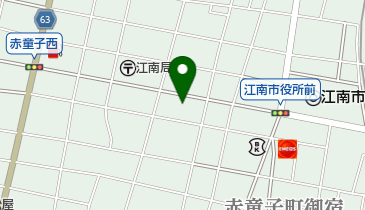 トヨタレンタリース 江南店の地図画像