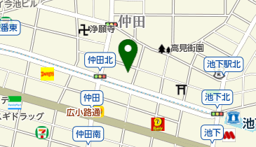 トヨタレンタリース 池下店の地図画像