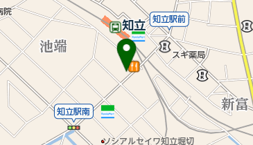 トヨタレンタリース 知立駅前店の地図画像