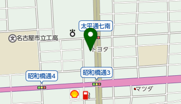 トヨタレンタリース 太平通店の地図画像