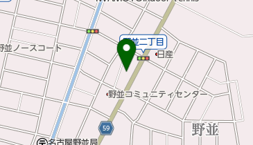 トヨタレンタリース 野並店の地図画像