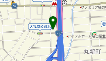 トヨタレンタリース 楠インター店の地図画像