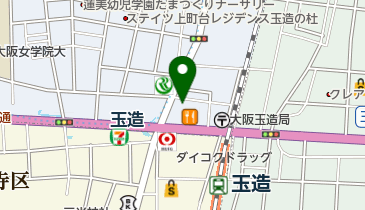 トヨタレンタリース 玉造駅前店の地図画像