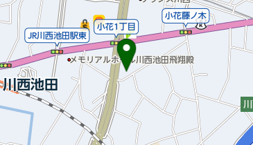 トヨタレンタリース 川西能勢口店の地図画像