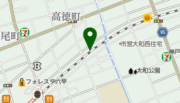 トヨタレンタリース JR六甲道駅東店の地図画像