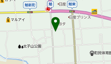 トヨタレンタリース 太子店の地図画像