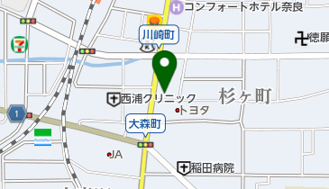 トヨタレンタリース JR奈良駅前店の地図画像