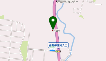 トヨタレンタリース 吉野店の地図画像