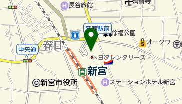 トヨタレンタリース 新宮駅前店の地図画像