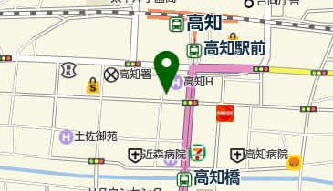 トヨタレンタリース 高知駅前店の地図画像