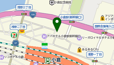 トヨタレンタリース 小倉駅前店の地図画像