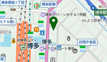 トヨタレンタリース 博多駅前店の地図画像