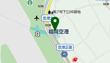 トヨタレンタリース 福岡空港店の地図画像