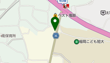 トヨタレンタリース 筑紫店の地図画像