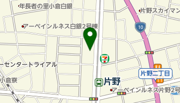 トヨタレンタリース 小倉片野店の地図画像