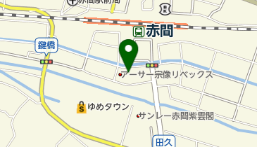 トヨタレンタリース 赤間駅前店の地図画像