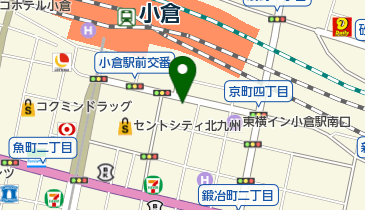 トヨタレンタリース 小倉駅南口店の地図画像