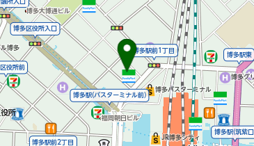 トヨタレンタリース 博多駅博多口店の地図画像